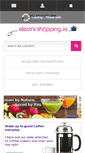 Mobile Screenshot of electricshopping.ie